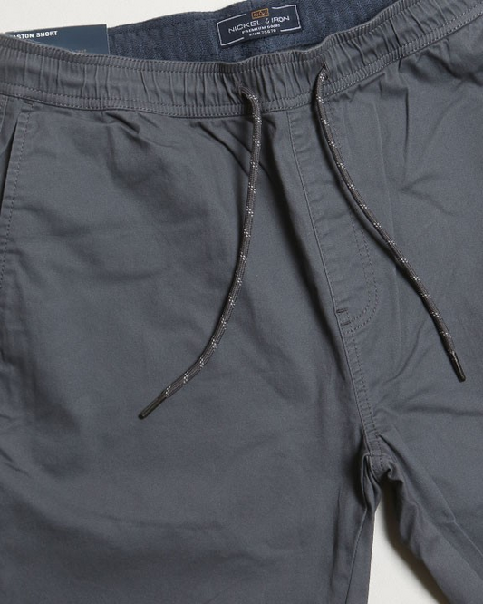 Draw String Shorts - Charcoal Gray