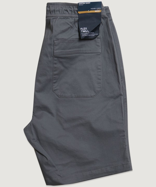 Draw String Shorts - Charcoal Gray