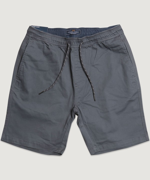Draw String Shorts - Charcoal Gray