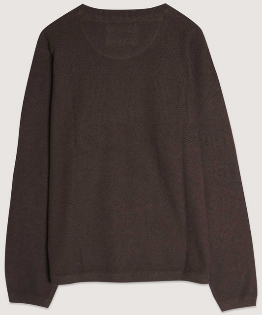 Crew Neck Sweater - Chocolate