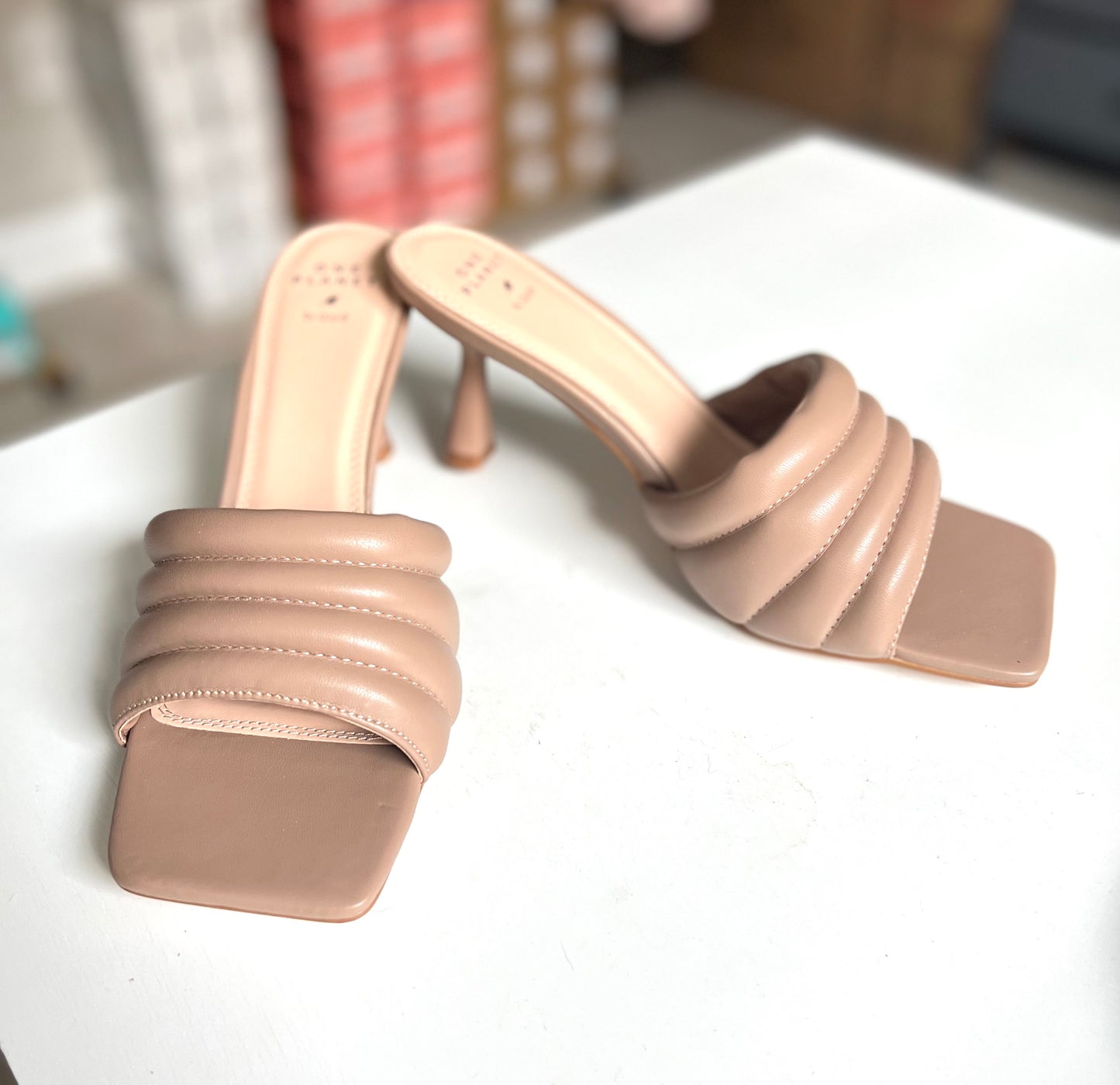 Heeled Sandal - Birch