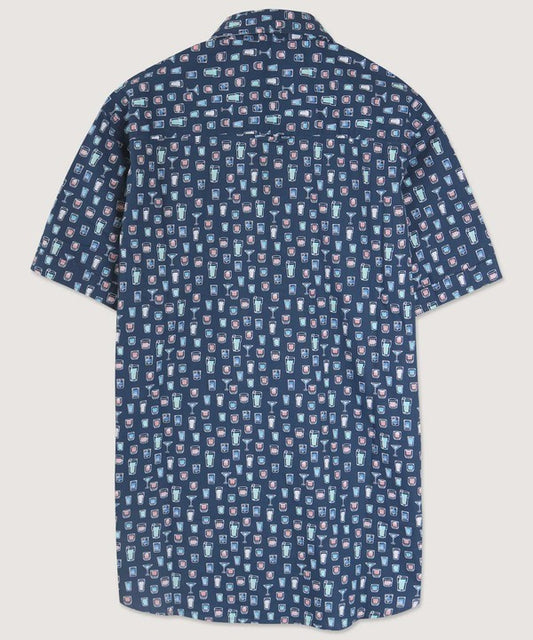Mixed Drink Button Down